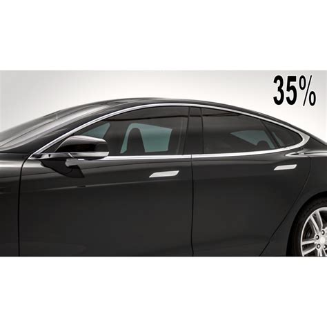 PREMIUM 35% LIMO CHARCOAL DYED POLYESTER CAR WINDOW TINT FILM