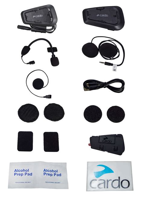 Cardo Spirit HD Motorcycle Bluetooth Communication Headset - Black ...