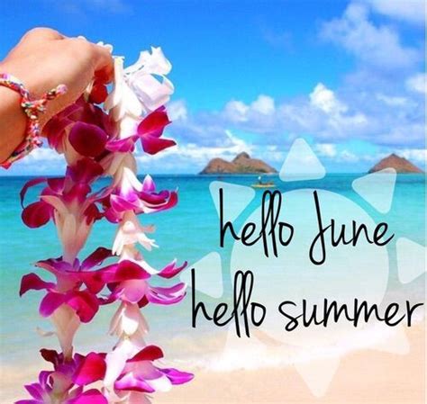 June Summer Clip Art