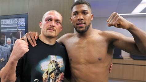 Anthony Joshua vs Oleksandr Usyk rematch confirmed in Saudi Arabia on ...