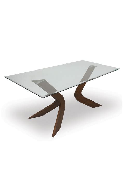 Scott Glass Dining Table - Glass Tables - Bryght | Modern, Mid-Century and Scandinavian ...