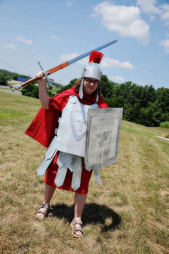 Roman-esque Soldier Uniform - From Cardboard! | Soldier, Roman soldiers ...