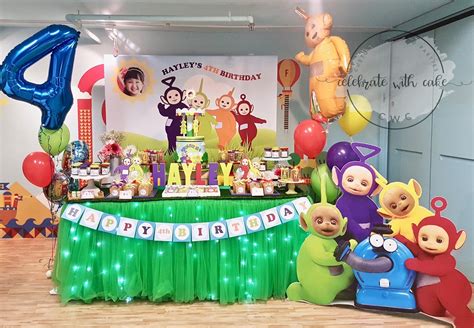 Celebrate with Cake!: Teletubbies Dessert Table (Please click on post for more pictures)