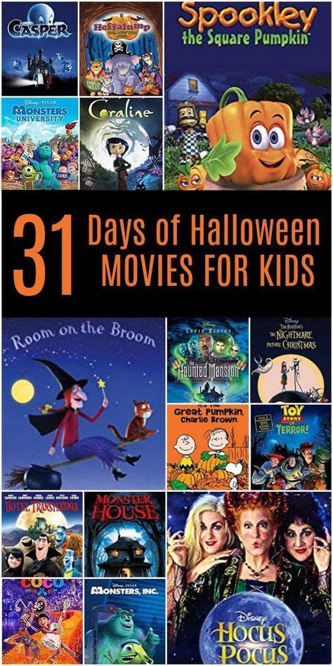 31 Days of the Best Halloween Movies for Kids