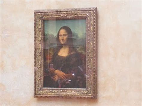 Mona Lisa - The ORIGINAL PAINTING in Louvre Museum, Paris - Paris Arts ...