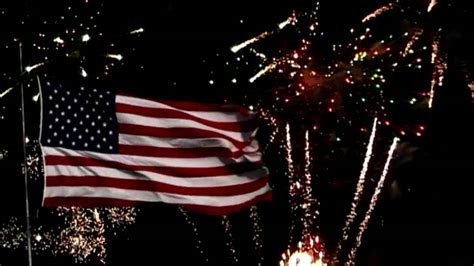 morzespokoju: fireworks with american flag