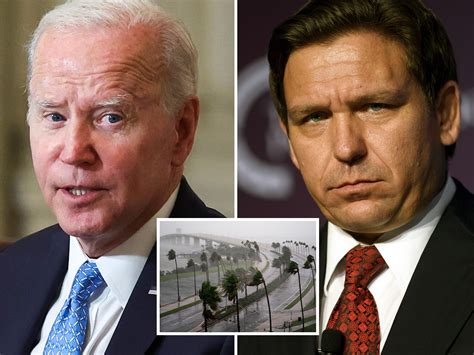 Ron DeSantis Says He's 'Optimistic' Biden Will Help Him Over Hurricane Ian - Newsweek