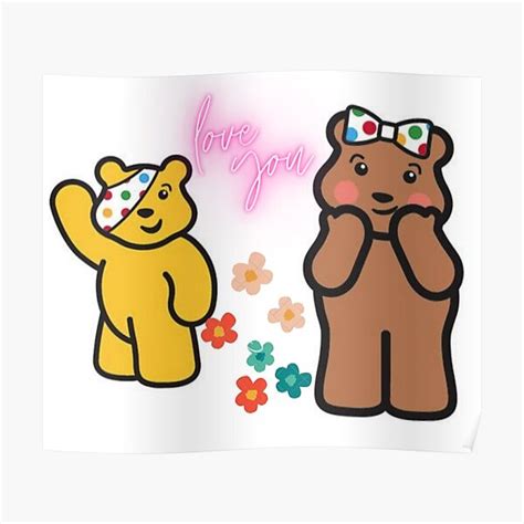 "Pudsey bear" Poster for Sale by amng | Redbubble