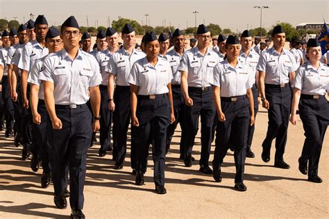 BMT expands graduation events, returns to parade grounds > Air Force Basic Military Training ...