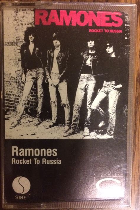 Ramones - Rocket To Russia (1977, Cassette) | Discogs