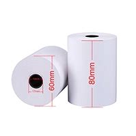 Thermal Paper Roll Receipt 80mm x 60mm Cash Register Receipt 1 Box = 100 Rolls | Shopee Malaysia