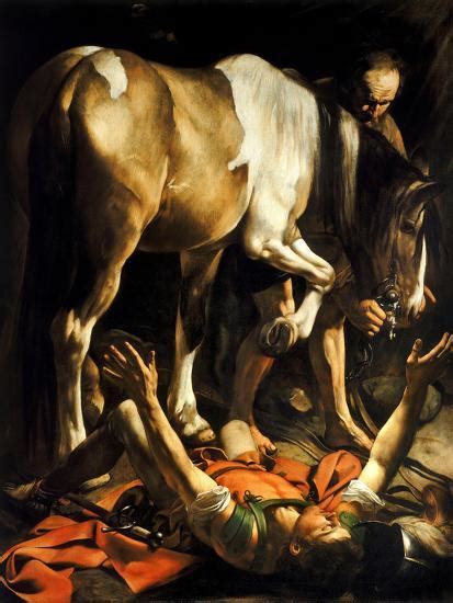 'The Conversion of St. Paul, 1601' Giclee Print - Michelangelo Merisi da Caravaggio | AllPosters.com