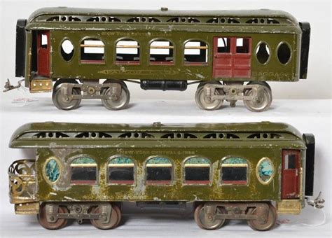 Lionel Prewar 19 And 190 Passenger Cars