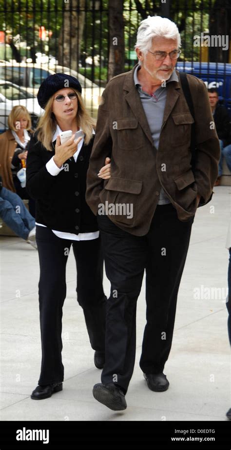 Singer Barbra Streisand and husband James Brolin on holiday in Madrid Madrid, Spain - 31.10.10in ...