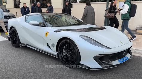 Charles Leclerc’s Ferrari 812 Competizione A Is A Matte White Dream ...