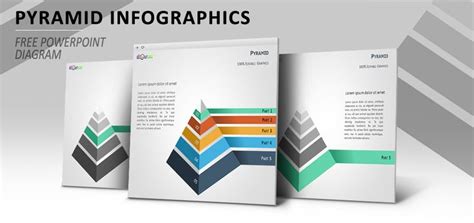 Pyramid Infographics PowerPoint Diagram - Showeet | Diagram, Powerpoint, Infographic