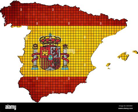 Spanish flag maps Stock Vector Images - Alamy