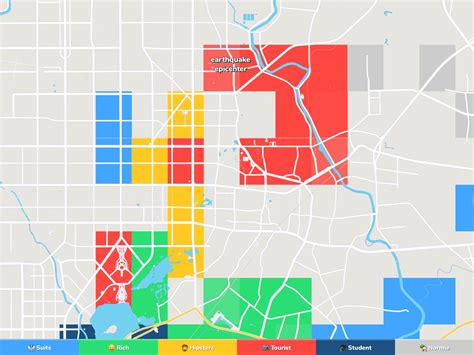 Tangshan Neighborhood Map