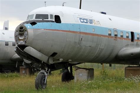 Plane junk yard