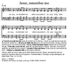 Taize Music Chants | Music: Jacques Berthier ( English bio ) ( French bio ) | Taize~ | Pinterest