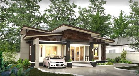 Three-bedroom single-storey house with well-designed exterior - Cool House Concepts