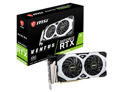 Specification GeForce RTX 2060 SUPER™ VENTUS OCV1 | MSI Indonesia