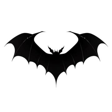 Dark Wing Silhouette Evil Devil In The Shadows Scary Bat Wings On ...