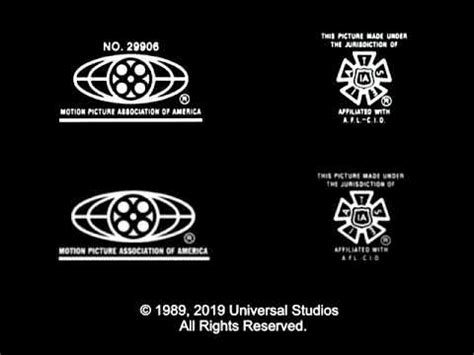 MPAA/Iatse (1989/2019) - YouTube