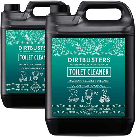 Dirtbusters toilet Macerator Saniflo Descaler Cleaner septic tank safe 5L (2) : Amazon.co.uk ...