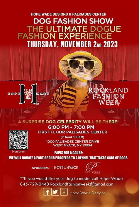 Rockland Fashion Week Presents: The Ultimate "Dogue" Fashion Experience, 1000 Palisades Center ...