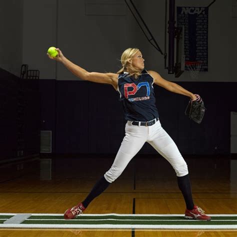 Jennie Finch Pitching Lane Pro Softball Mat | On Deck Sports