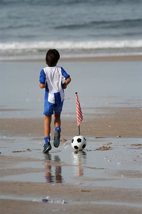 Boy Playing Soccer Picture. Image: 1337554