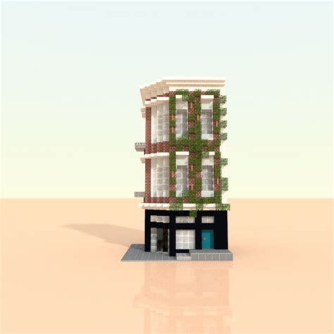 Corner building Minecraft Map