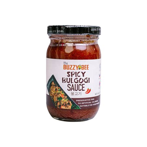 Buzzy Bee Halal Bulgogi Sauce - Spicy - 200g