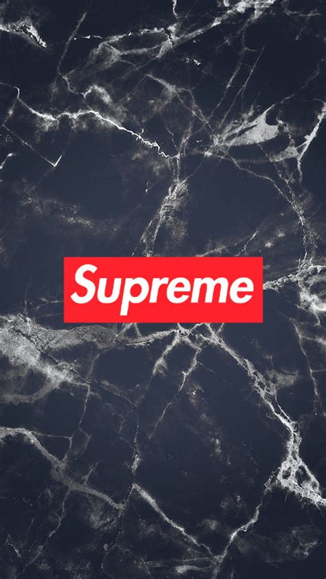 Supreme black marble, HD phone wallpaper | Peakpx