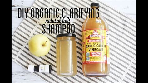 DIY Organic Clarifying Shampoo for Natural Hair - YouTube