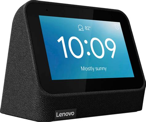 Lenovo - Smart Clock (2nd Gen) 4" Smart Display - Walmart.com