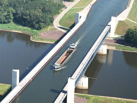 The Incredible Magdeburg Water Bridge in Germany | Amusing Planet