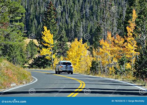 Highway 34, Rocky Mountain National Park Editorial Image - Image of evergreen, colorado: 78355615