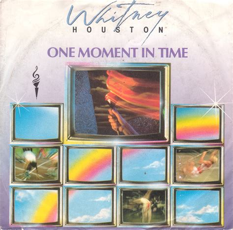 Whitney Houston - One Moment In Time (Vinyl, 7", Single, 45 RPM) | Discogs