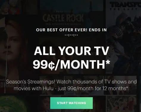 Hulu Black Friday 2021 Deals- Snag Hulu Yearly Subscription Plan