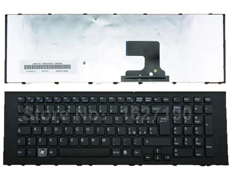 IT Italian Keyboard Laptop for SONY VPC EJ Series BLACK FRAME BLACK New Laptop Keyboards With ...