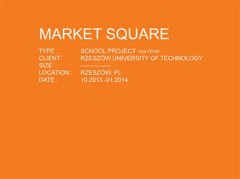 MARKET SQUARE on Behance