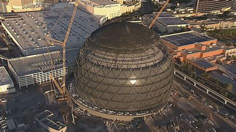 New details revealed for MSG Sphere construction, possible company spinoff