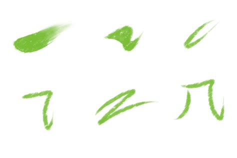 Crayons Stroke Clipart Transparent Background, Green Crayon Strokes, Chinese Style, Ink, Stroke ...