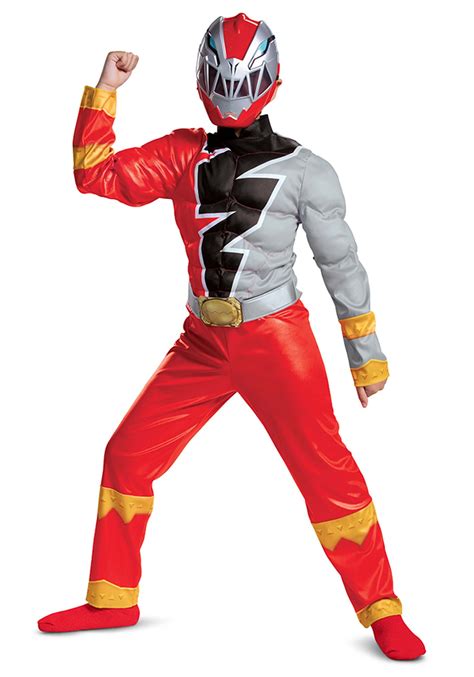 Power Rangers Dino Fury Red Ranger Kid's Costume