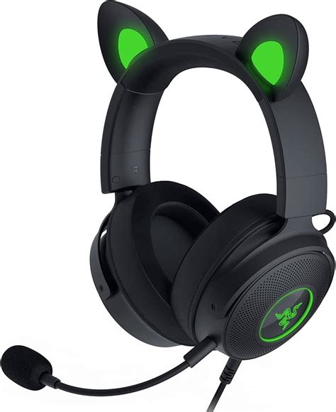 Razer Kraken Kitty V2 Pro Wired RGB Headset: Interchangeable Ears ...