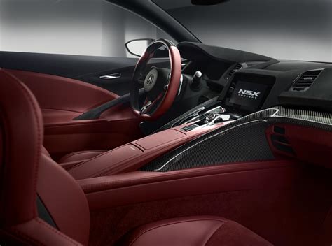 Honda Cars - News: NSX Concept interior