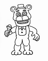 FNAF Coloring Pages Free Printable PDF sketch template