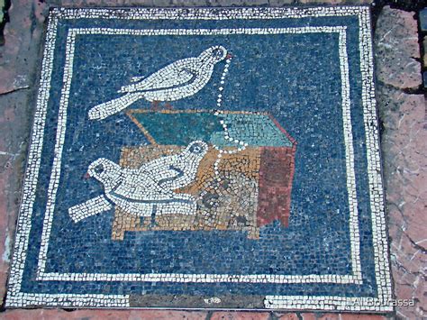 "Pompeii Mosaic Tilework 79AD" by Al Bourassa | Redbubble